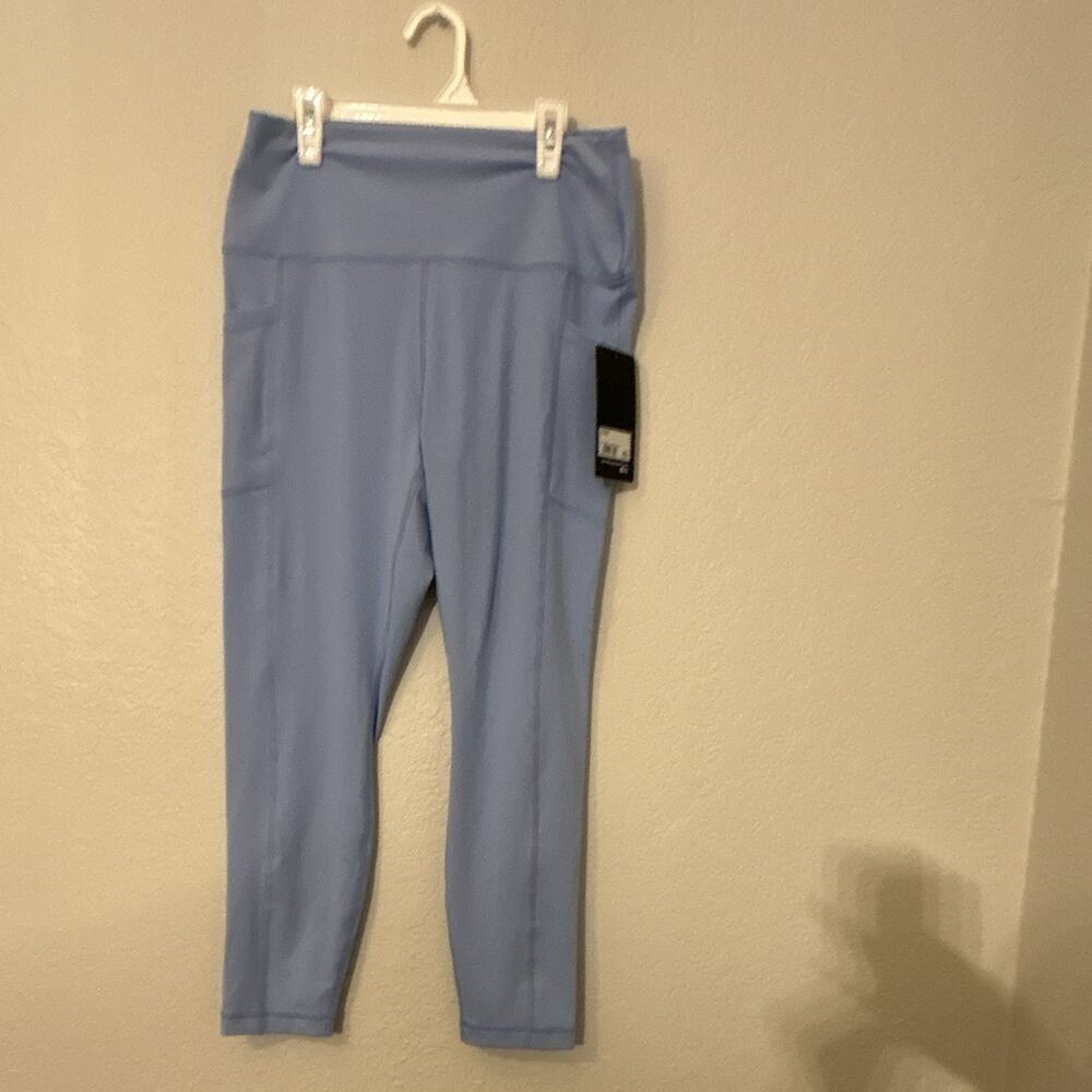 90 Degree by Reflex Lux Tribeca Ankle Tight Leggings XL Grape Mist NWT